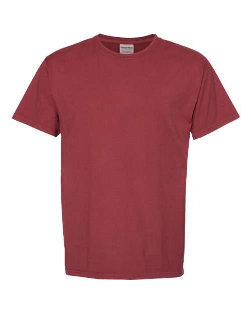 Men's Garment-Dyed T-Shirt - Cayenne Front
