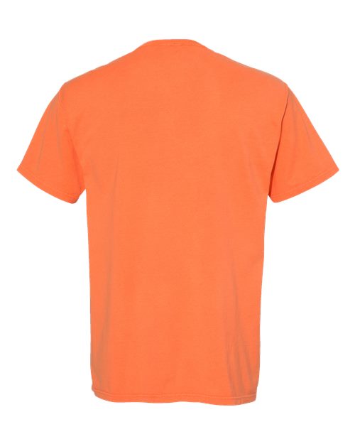 Men's Garment-Dyed T-Shirt - Horizon Orange Back