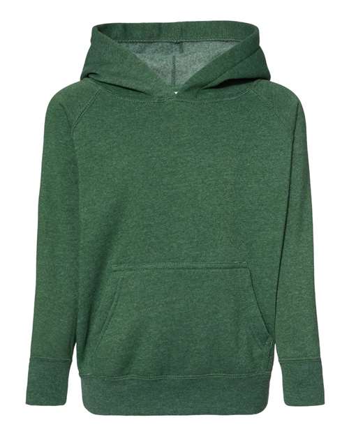 Toddler Special Blend Hooded Raglan Sweatshirt - Moss Front