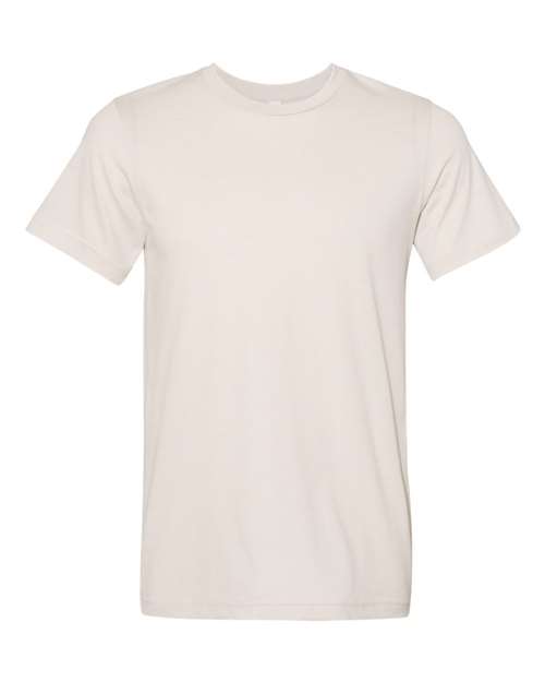 BELLA + CANVAS Unisex Sueded Tee - Heather Dust Front