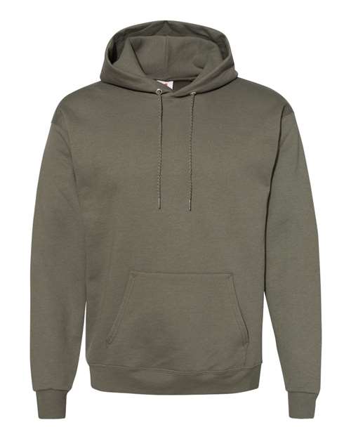 Unisex EcoSmart® Hooded Sweatshirt - Fatigue Green Front