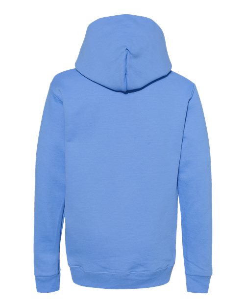 Youth EcoSmart® Hooded Sweatshirt - Carolina Blue Back