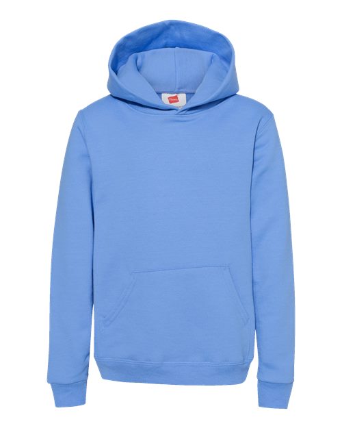 Youth EcoSmart® Hooded Sweatshirt - Carolina Blue Front