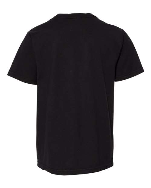 Youth Garment-Dyed T-Shirt - Black Back