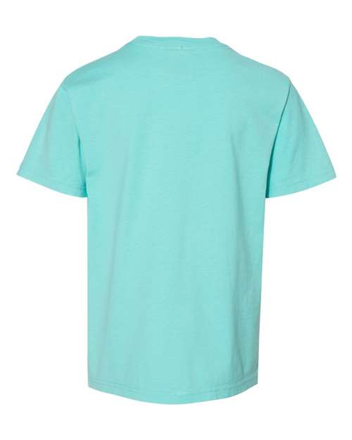Youth Garment-Dyed T-Shirt - Mint Back