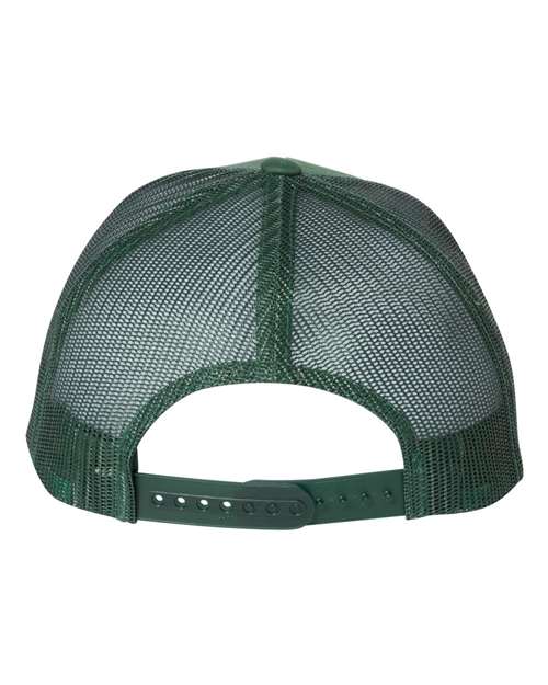 Retro Trucker Cap - Evergreen Back