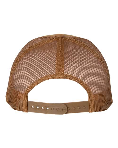 Retro Trucker Cap - Caramel Back