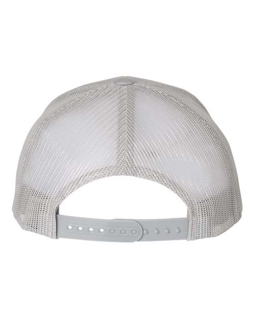 Retro Trucker Cap - Silver Back