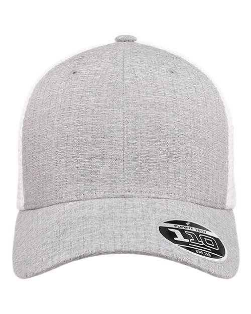 110® Mesh-Back Cap - Melange Silver/ White Front