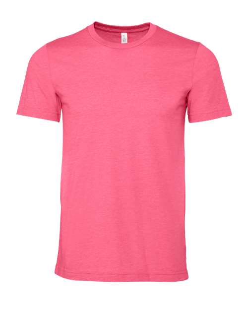 CVC Jersey Tee - Heather Charity Pink Front