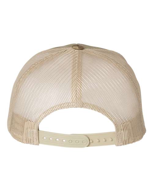 Retro Trucker Cap - Multicam Green/ Khaki Back