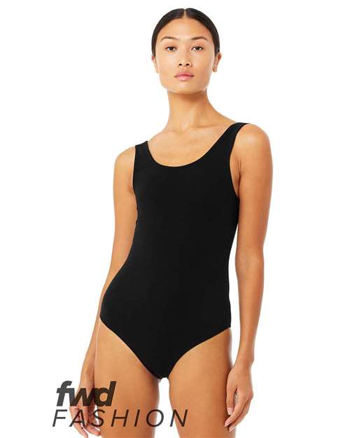 Women's FWD Fashion Bodysuit - Black Front