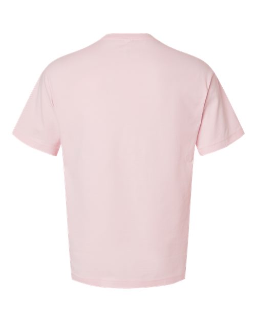 6 oz. Heavyweight Tee - Soft Pink Back