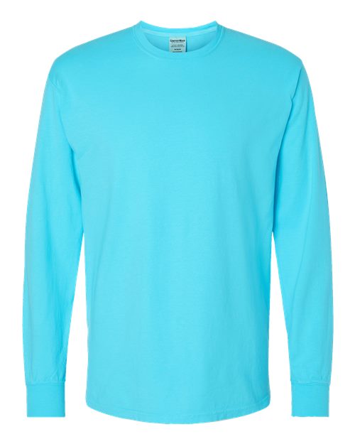 Unisex Garment-Dyed Long Sleeve T-Shirt - Freshwater Front