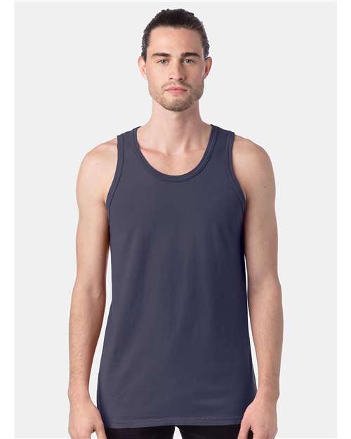 ComfortWash by Hanes Unisex Garment-Dyed Unisex Tank Top - Model Front