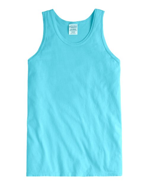 Unisex Garment-Dyed Unisex Tank Top - Freshwater Front
