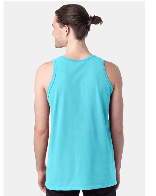 Unisex Garment-Dyed Unisex Tank Top - Freshwater Back