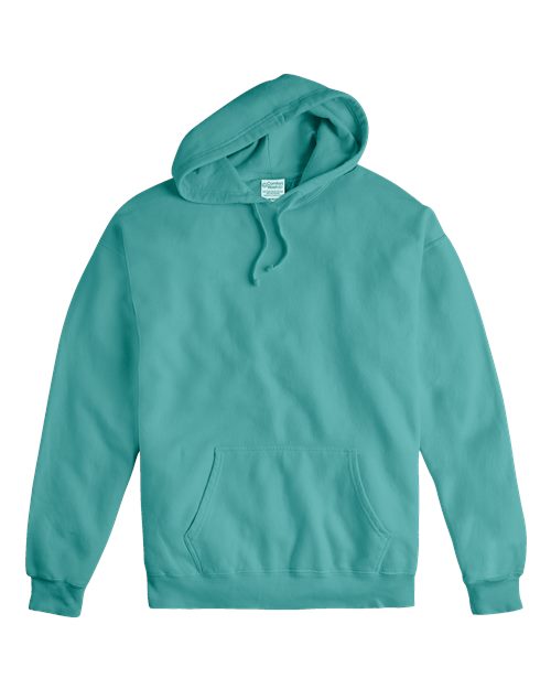 Unisex Garment-Dyed Hooded Sweatshirt - Spanish Moss Front