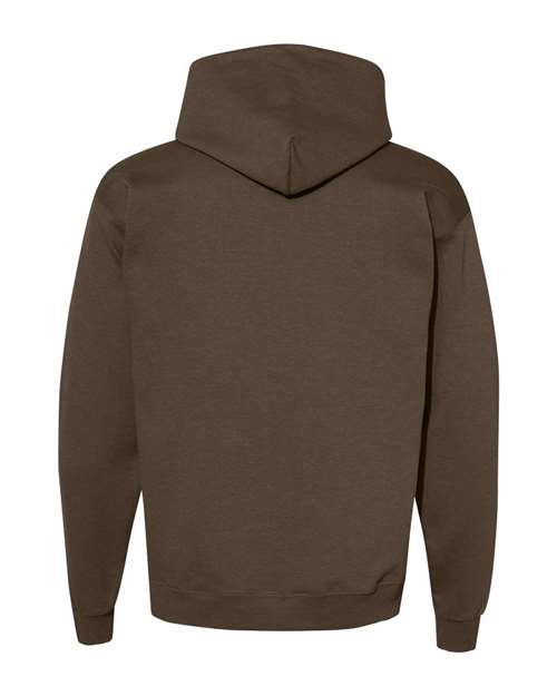 Unisex EcoSmart® Hooded Sweatshirt - Army Brown Back