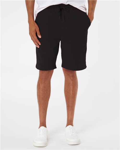 Men's Midweight Fleece Shorts - Lavender Front