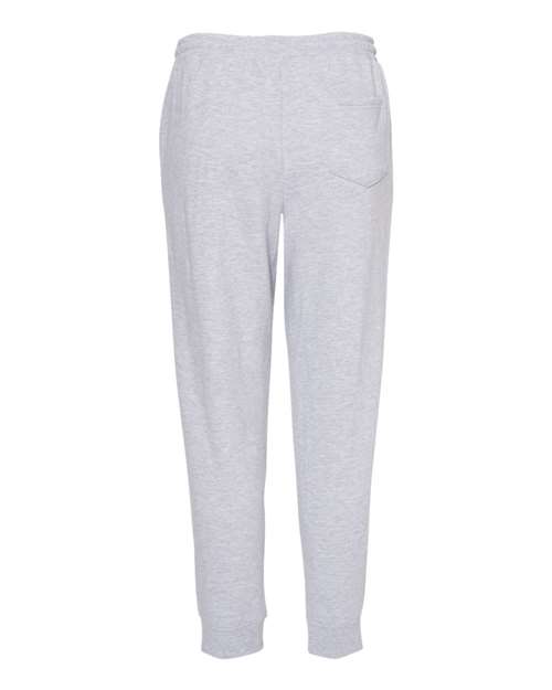 Men's Midweight Fleece Sweatpants - Grey Heather Back