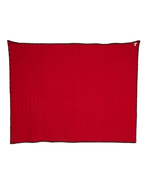 Special Blend Blanket - Red Buffalo Plaid Back