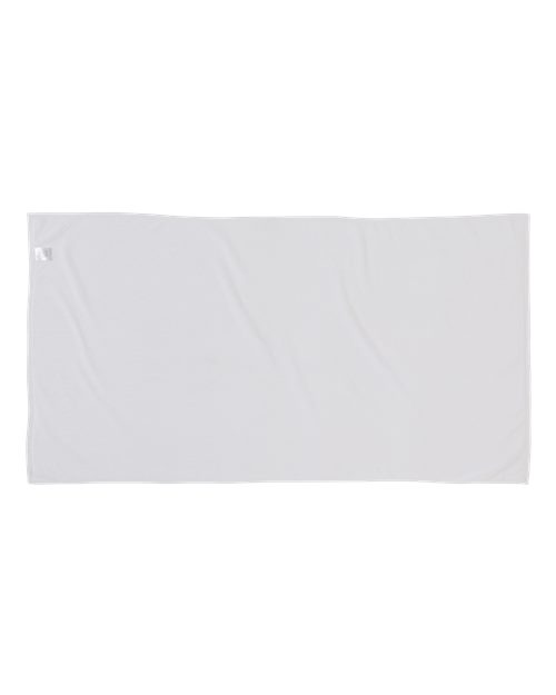 Sublimation Velour Beach Towel - White Back