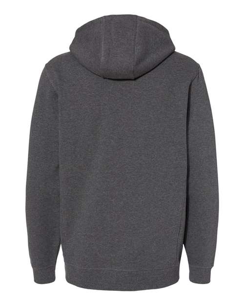 Men's Woodland Fleece Hooded Pullover - Dark Oxford Back