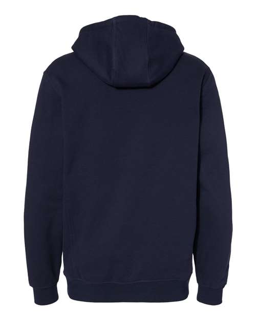 Men's Woodland Fleece Hooded Pullover - Navy Back
