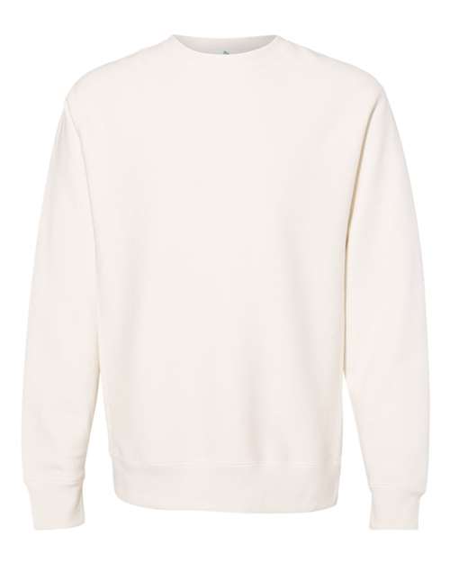 Unisex Legend Premium Heavyweight Cross-Grain Crewneck Sweatshirt - Bone Front