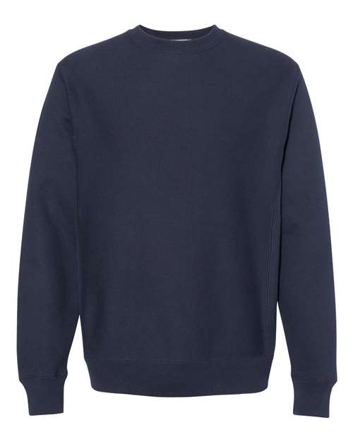 Unisex Legend Premium Heavyweight Cross-Grain Crewneck Sweatshirt - Classic Navy Front