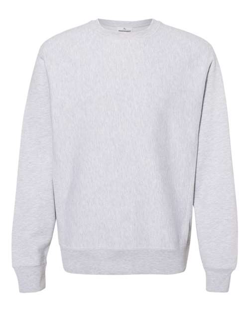 Unisex Legend Premium Heavyweight Cross-Grain Crewneck Sweatshirt - Grey Heather Front