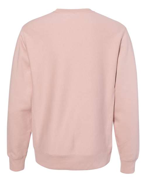 Unisex Legend Premium Heavyweight Cross-Grain Crewneck Sweatshirt - Dusty Pink Back