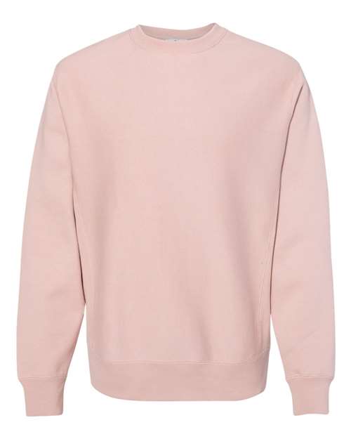 Unisex Legend Premium Heavyweight Cross-Grain Crewneck Sweatshirt - Dusty Pink Front