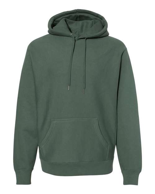 Unisex Legend Premium Heavyweight Cross-Grain Hooded Sweatshirt - Alpine Green Front