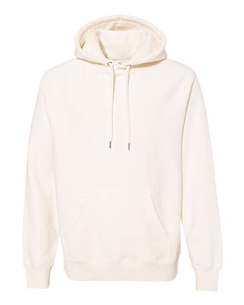 Unisex Legend Premium Heavyweight Cross-Grain Hooded Sweatshirt - Bone Front