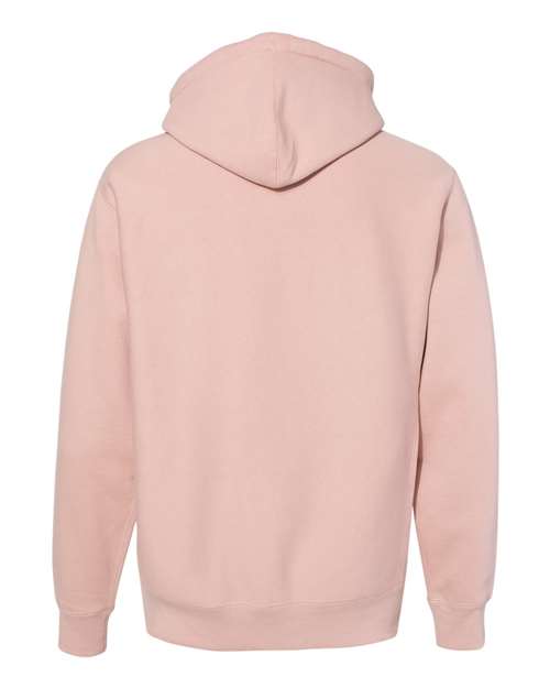 Unisex Legend Premium Heavyweight Cross-Grain Hooded Sweatshirt - Dusty Pink Back