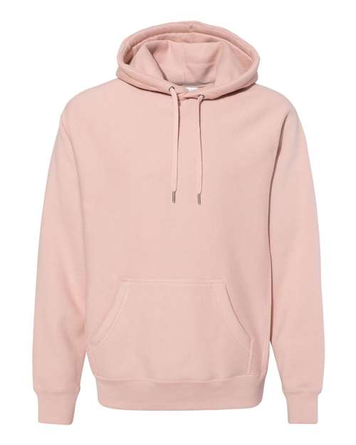 Unisex Legend Premium Heavyweight Cross-Grain Hooded Sweatshirt - Dusty Pink Front