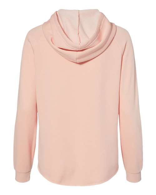 Women's California Wave Wash Full-Zip Hooded Sweatshirt - Blush Back