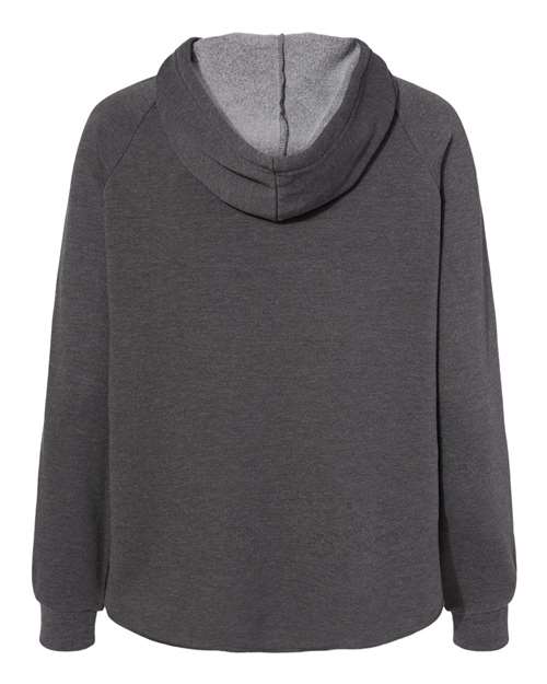 Women's California Wave Wash Full-Zip Hooded Sweatshirt - Shadow Back
