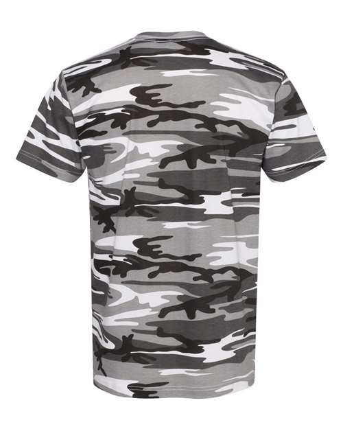 Men's Camo Tee - Urban Woodland Back