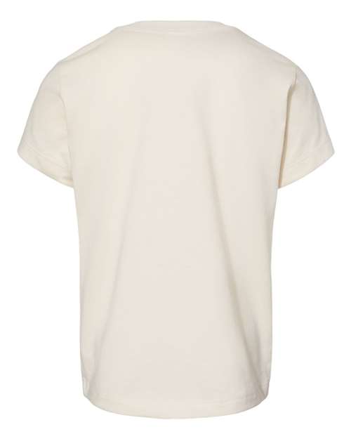 Toddler Jersey Tee - Natural Back