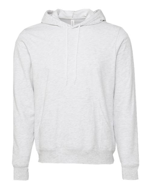Unisex Sponge Fleece Hoodie Sweatshirt - Ash Front