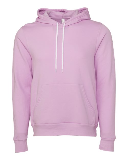 Unisex Sponge Fleece Hoodie Sweatshirt - Lilac Front