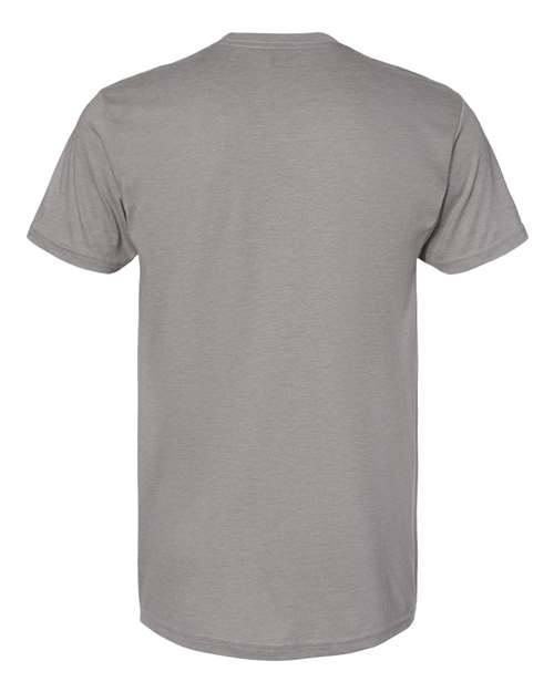 Unisex USA-Made Triblend T-Shirt - Tri Asphalt Back