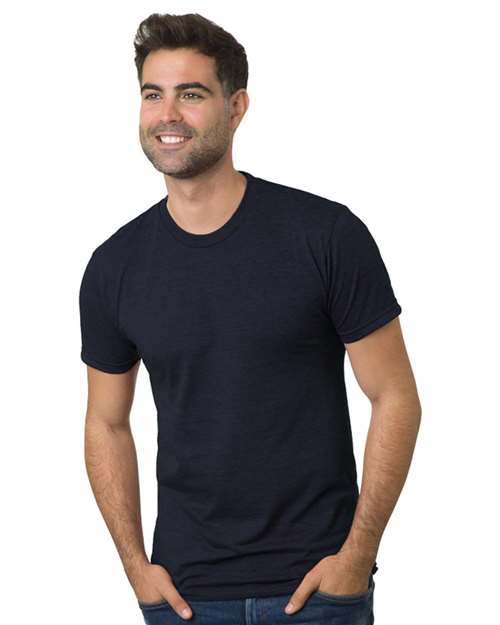 Unisex USA-Made Triblend T-Shirt - Tri Midnight Front