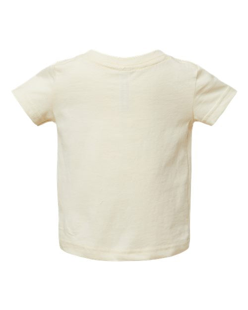 Infant Fine Jersey Tee - Natural Back