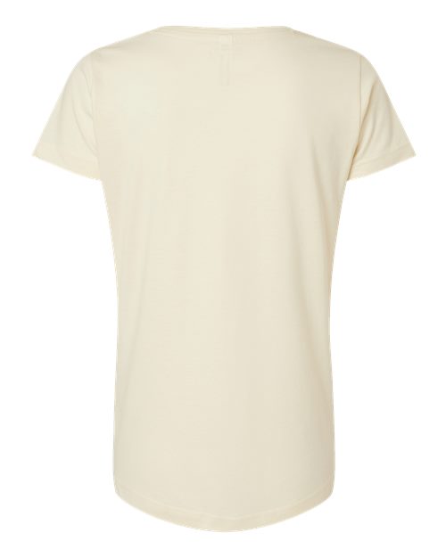 Women's Fine Jersey Tee - Natural Back
