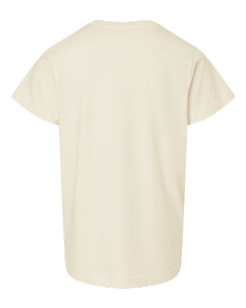 Youth Fine Jersey Tee - Natural Back