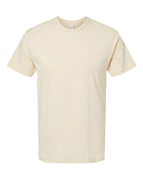 Unisex Fine Jersey Tee - Natural Front